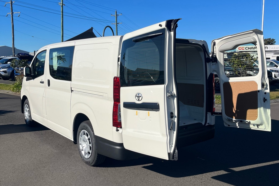Toyota HiAce Van with Barn Doors for rent in Perth - perfect for moving furniture